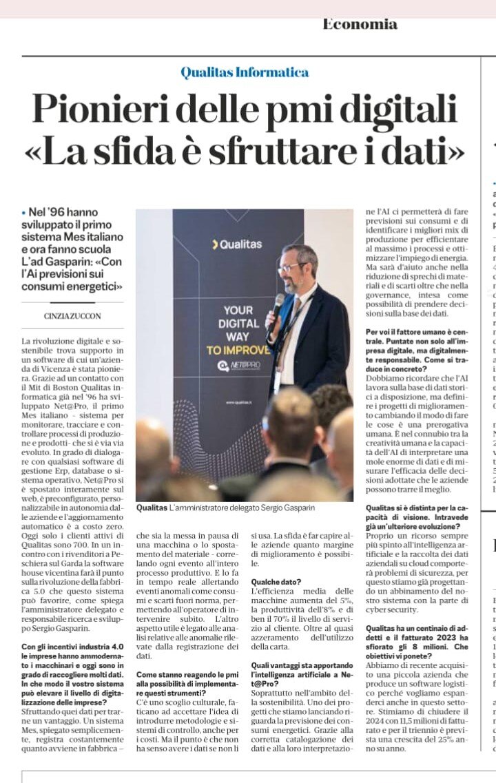 Articolo Giornale vicenza